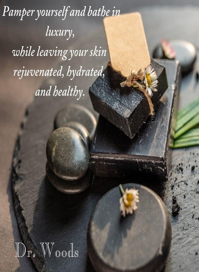 Dr. Woods Naturally Original Gentle Moisturizing, Raw Black Soap 32 oz (Pack of 5) - Image 3